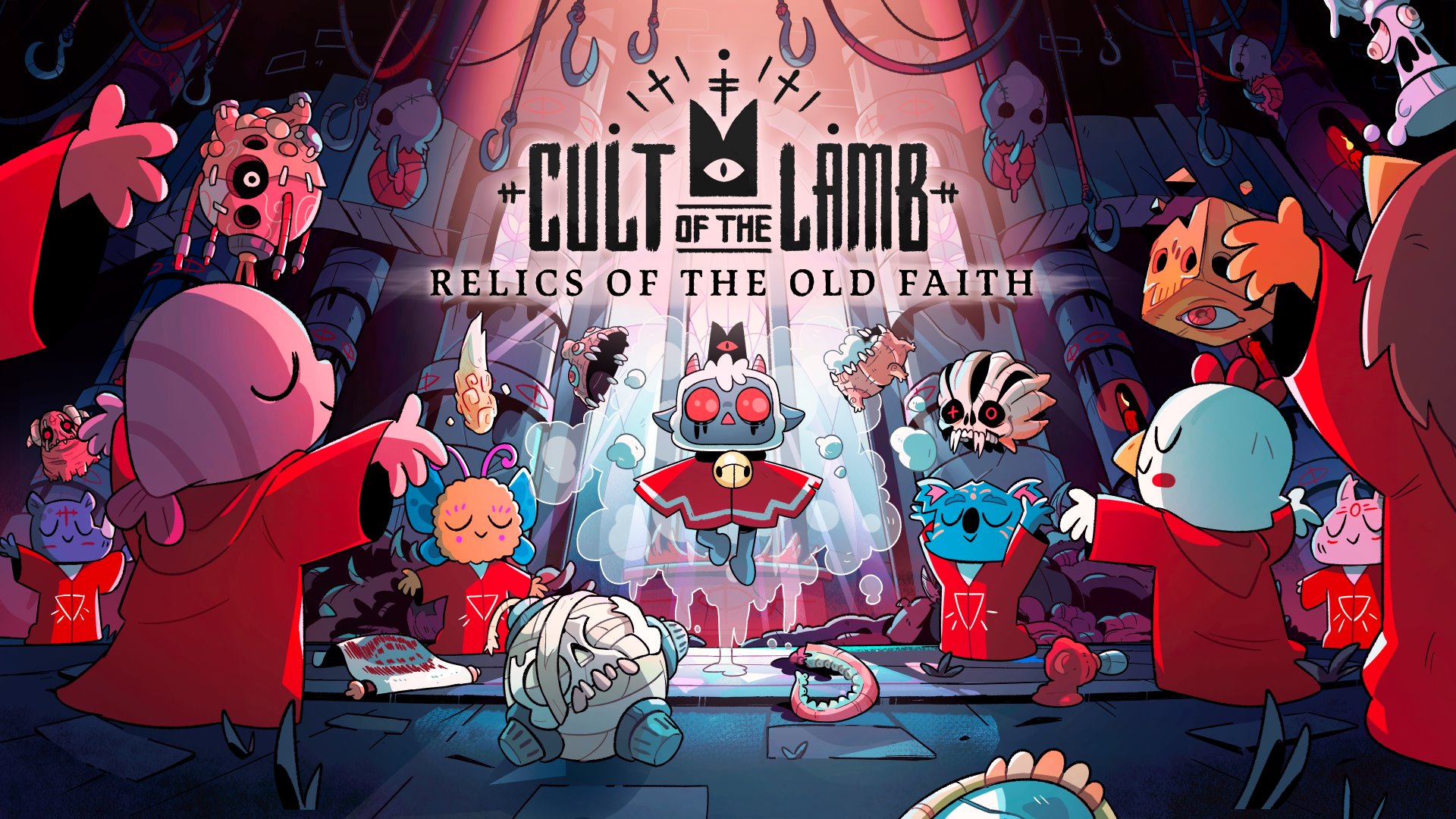Se anunció el primer DLC de Cult of the Lamb: Relics of the Old Faith
