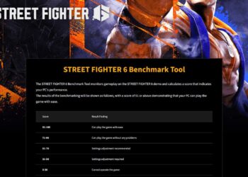 Capcom reveló una Benchmark Tool para Street Fighter 6