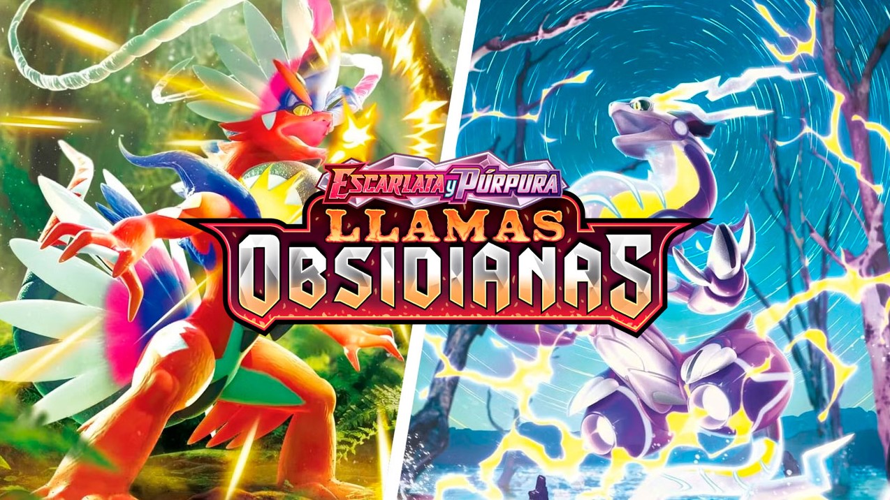 Se anunció Escarlata y Púrpura-Llamas Obsidianas la nueva expansión del TCG de Pokémon