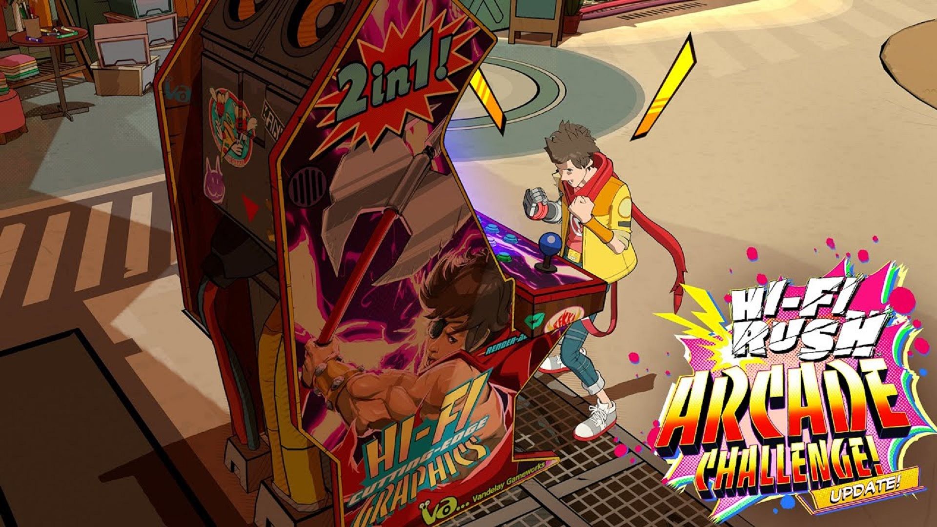 La actualización «Reto Arcade» de Hi-Fi RUSH ya está disponible
