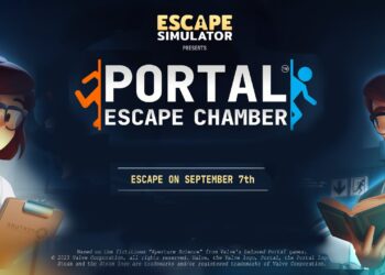 Escape Simulator lanzó su nuevo DLC gratuito de Portal