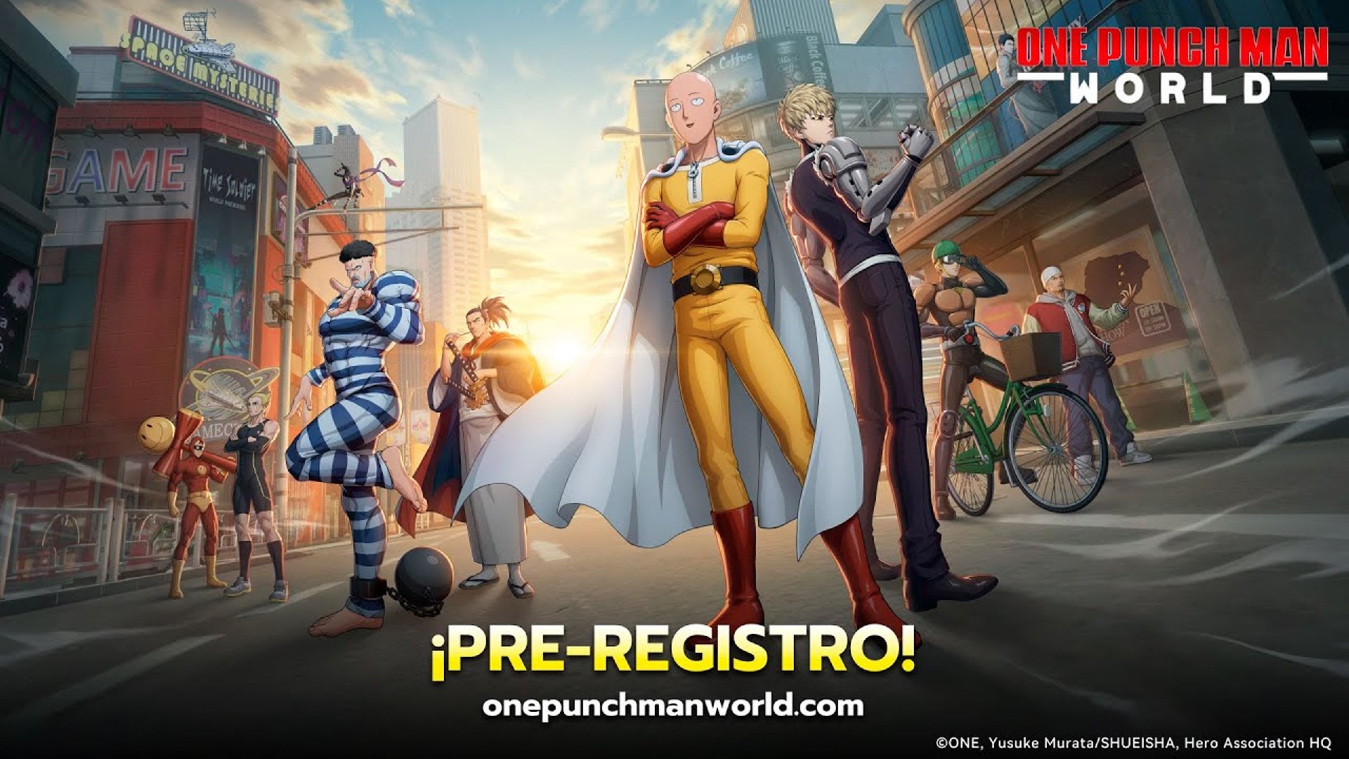 One Punch Man: World abrió la preinscripción para su beta cerrada