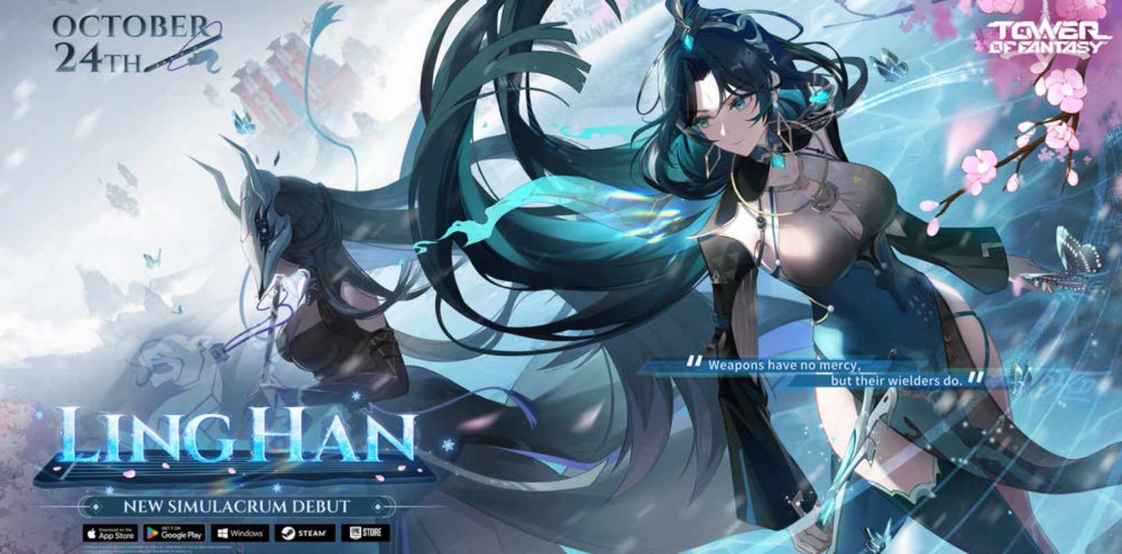 Tower of Fantasy presenta a su nueva Simulacrum: Ling Han