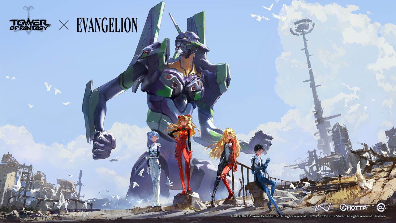 ¡Subite al EVA! Tower of Fantasy hará una colaboración con Evangelion