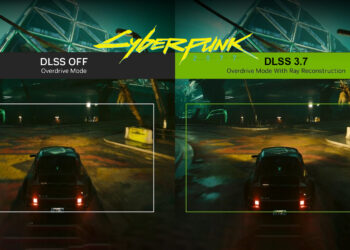 NVIDIA DLSS 3.7 agrega mejoras visuales en Cyberpunk 2077