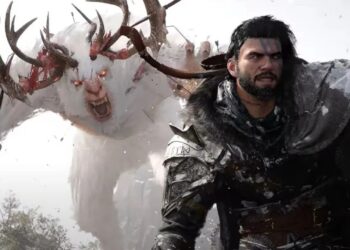 Crimson Desert muestra a Cuernoalbo, uno de sus jefes que se podrá ver en la Gamescom