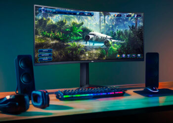 El lado gamer de LG: presentan un monitor UltraGear curvo de 34″