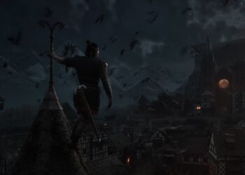 Alterná entre la oscuridad vampírica y tu humanidad en THE BLOOD OF DAWNWALKER