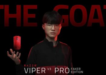 Razer anunció una nueva edición del mouse Razer Viper Pro en colaboración con Faker