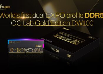 Biwin presenta las primeras DDR5 RGB del mundo con doble perfil EXPO