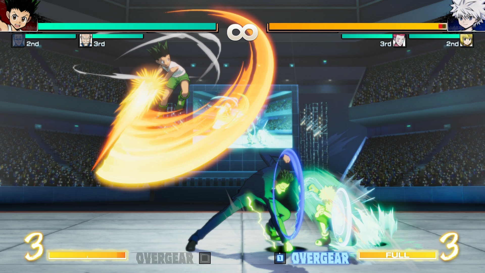 Hunter x Hunter Nen x Impact gameplay