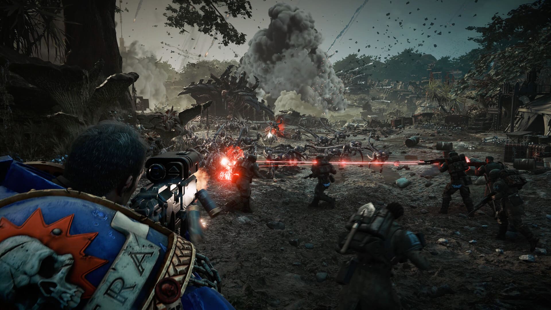 Warhammer Space Marine 2 Disparo