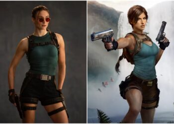 Sophie Turner muestra su lado aventurero como Lara en la serie de Tomb Raider