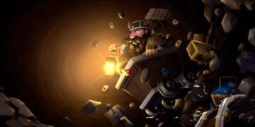Excava con avidez y escapa con vida si puedes en Dwarf Delve.